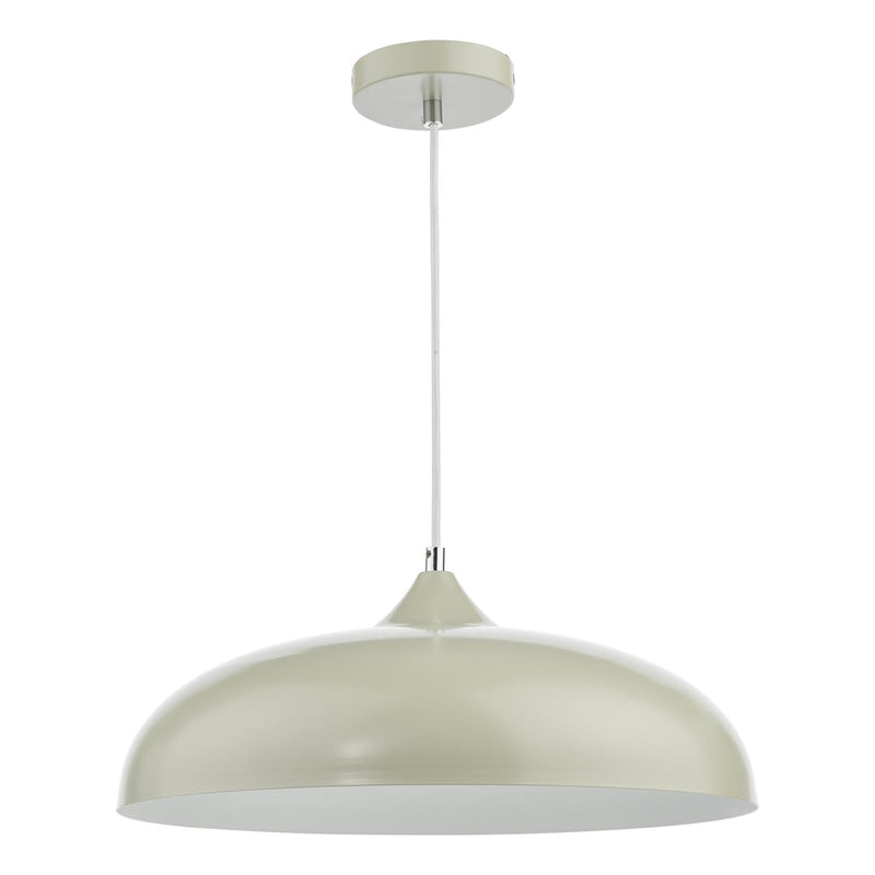 Dar Lighting Kaelan Pendant Taupe • KAE0129
