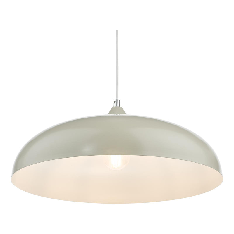 Dar Lighting Kaelan Pendant Taupe • KAE0129
