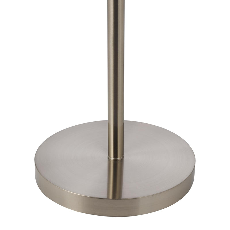 Dar Lighting Kamika Mother & Child Floor Lamp Satin Chrome LED • KAM4946