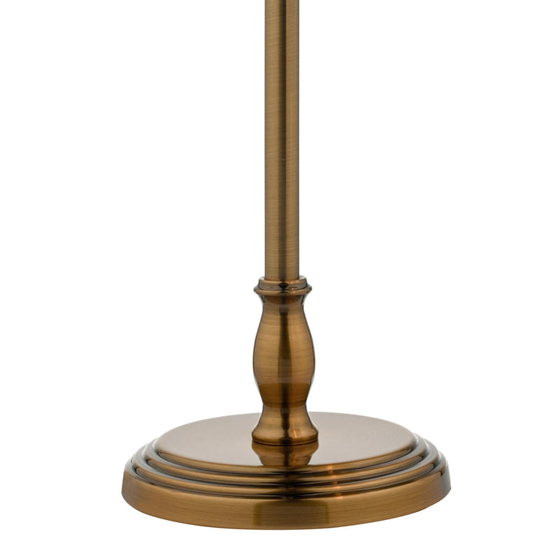 Dar Lighting Kempten Task Table Lamp Antique Brass • KEM4175