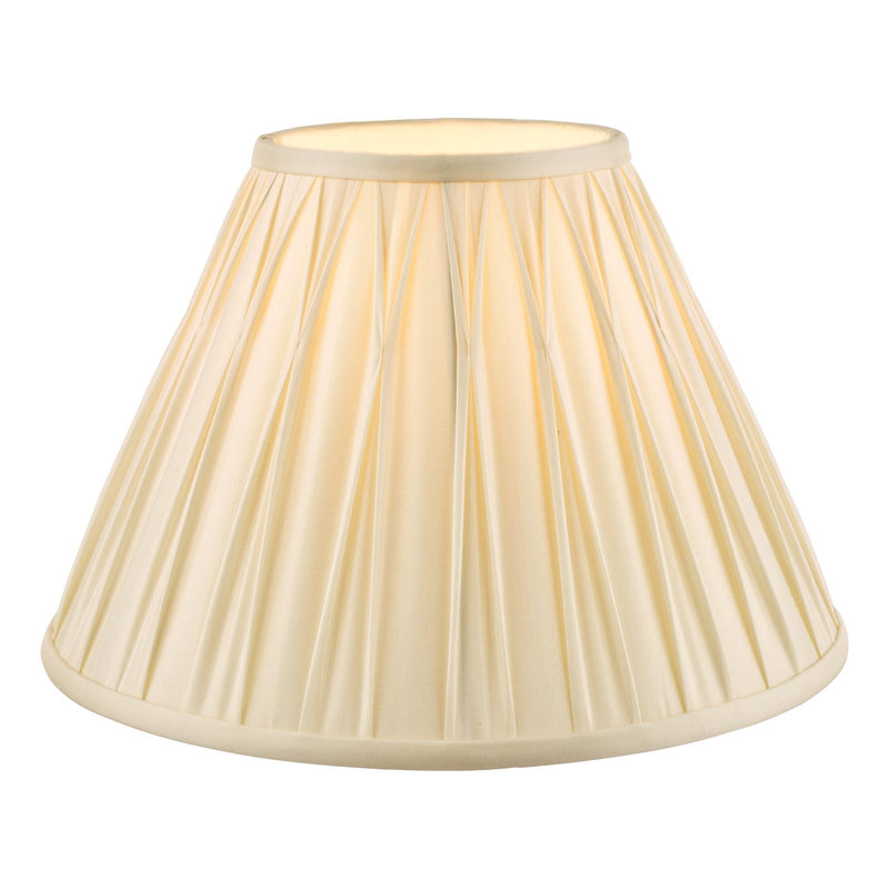 Laura Ashley Fenn Silk Empire Drum Shade Ivory 35cm/14 inch • LA3188870-Q