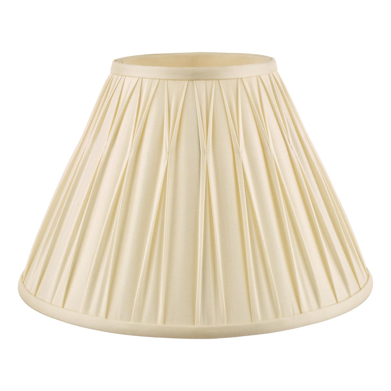 Laura Ashley Fenn Silk Empire Drum Shade Ivory 35cm/14 inch • LA3188870-Q