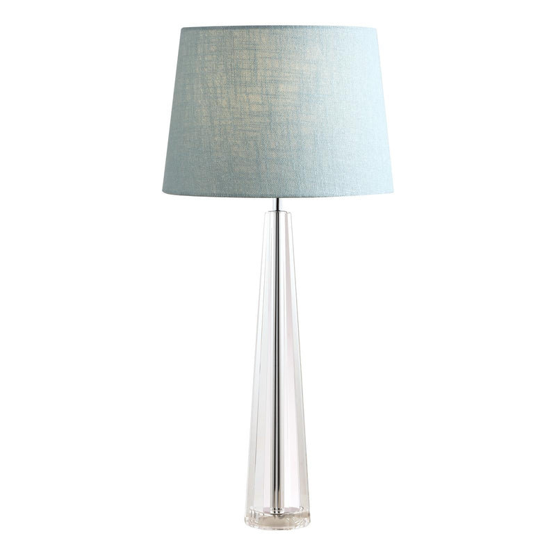 Laura Ashley Blake Large Table Lamp Crystal Polished Chrome Base Only • LA3485109-Q