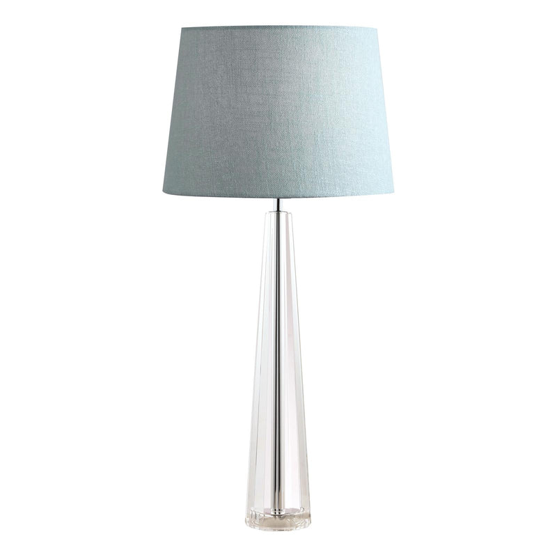 Laura Ashley Blake Large Table Lamp Crystal Polished Chrome Base Only • LA3485109-Q