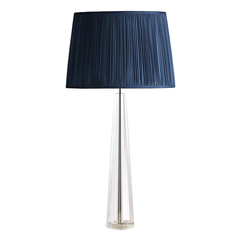 Laura Ashley Blake Large Table Lamp Crystal Polished Chrome Base Only • LA3485109-Q