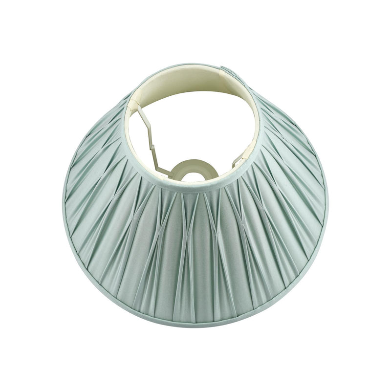 Laura Ashley Fenn Silk Empire Drum Shade Duck Egg 40cm/16 inch • LA3549667-Q