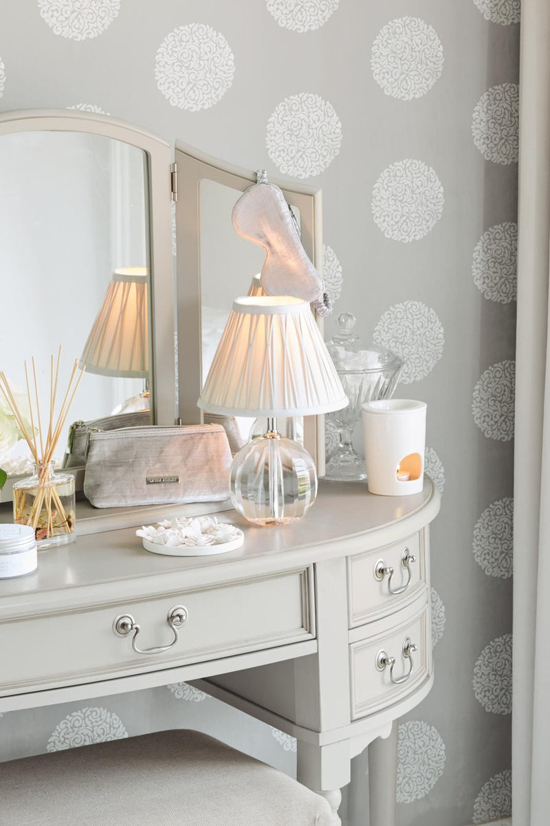 Laura Ashley Lydia Petite Table Lamp Cut Crystal Glass Base Only • LA3586307-Q