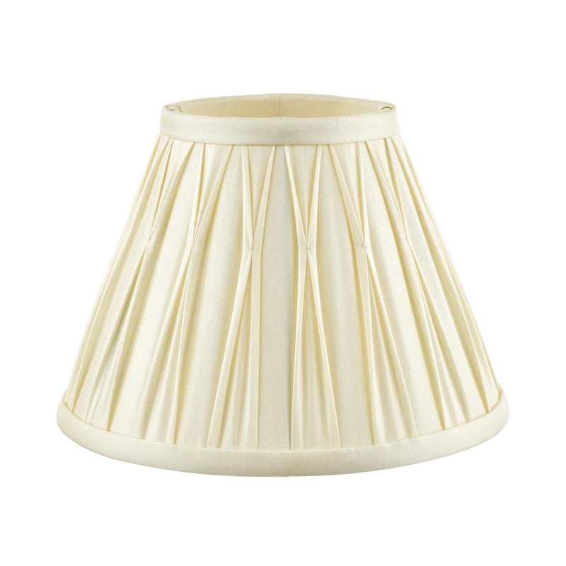 Laura Ashley Fenn Silk Empire Drum Shade Ivory 20cm/8 inch • LA3587342-Q
