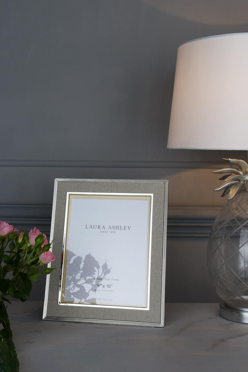Laura Ashley Harrison Photo Frame Linen 8" x 10" • LA3649107-Q