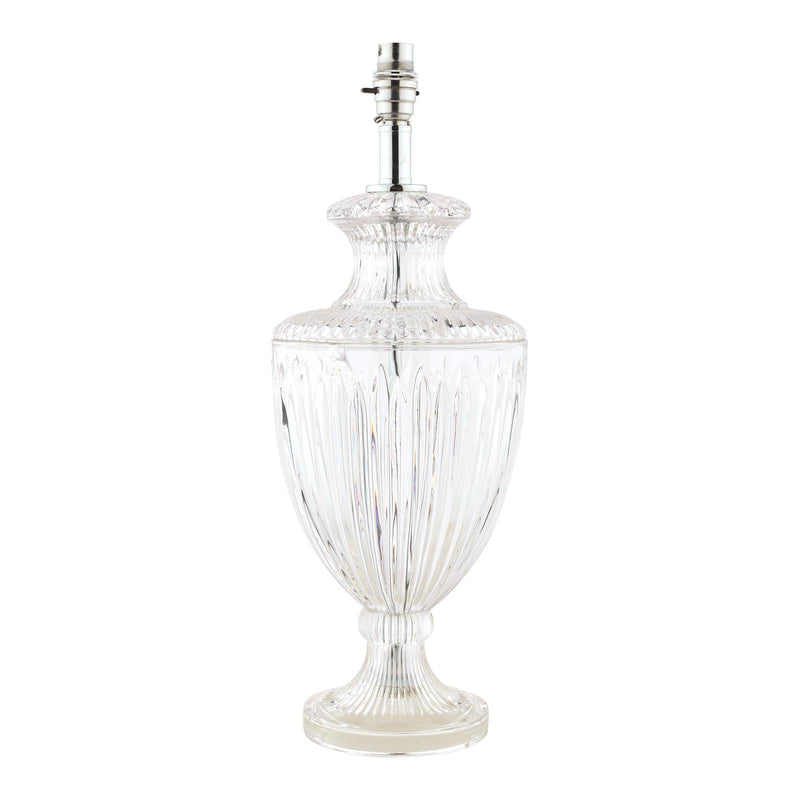 Laura Ashley Meredith Large Table Lamp Cut Glass Crystal Base Only • LA3702772-Q