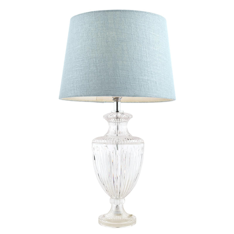 Laura Ashley Meredith Large Table Lamp Cut Glass Crystal Base Only • LA3702772-Q