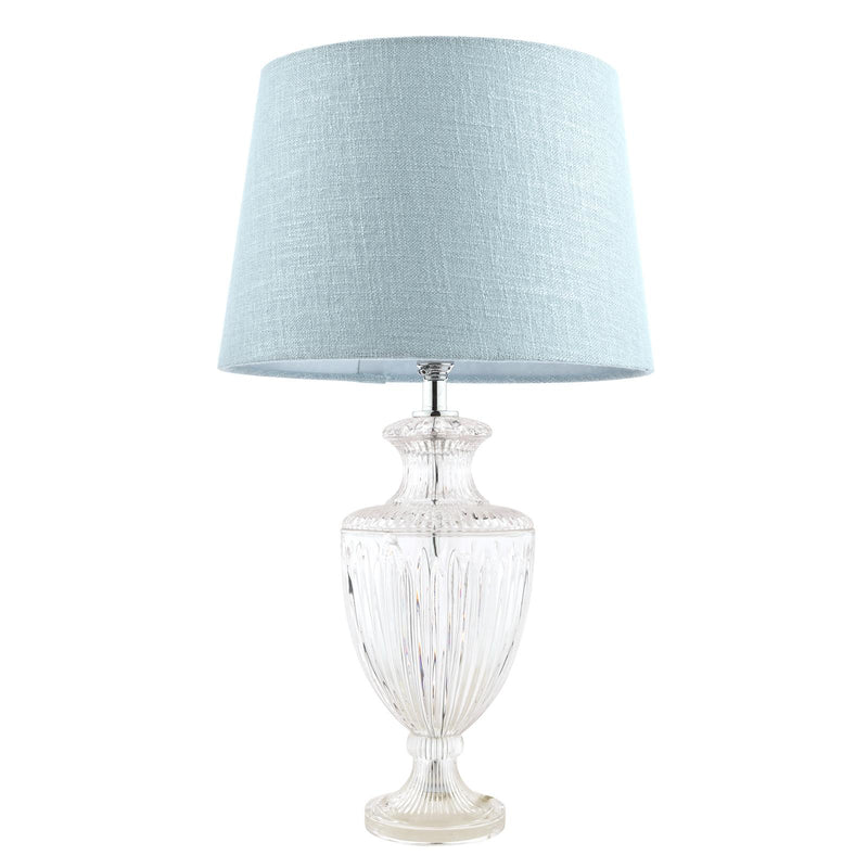 Laura Ashley Meredith Large Table Lamp Cut Glass Crystal Base Only • LA3702772-Q