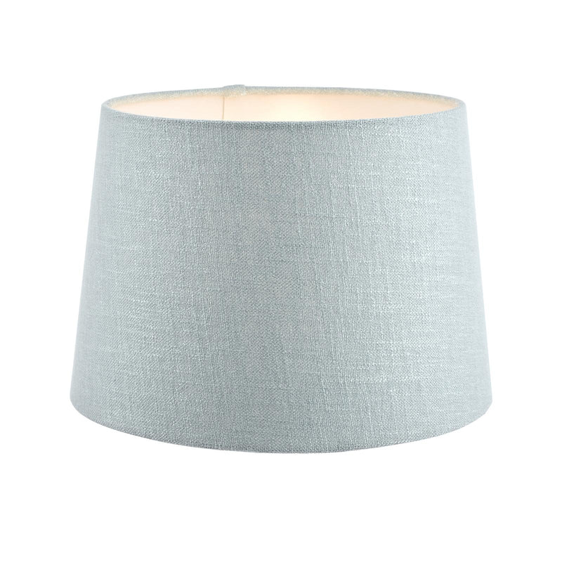 Laura Ashley Bacall Linen Empire Drum Shade Duck Egg Blue 30cm/12 inch • LA3726072-Q