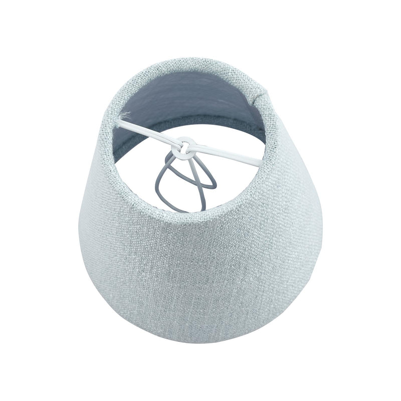 Laura Ashley Bacall Linen Empire Drum Shade Duck Egg Blue 12.5cm/5 inch • LA3730037-Q