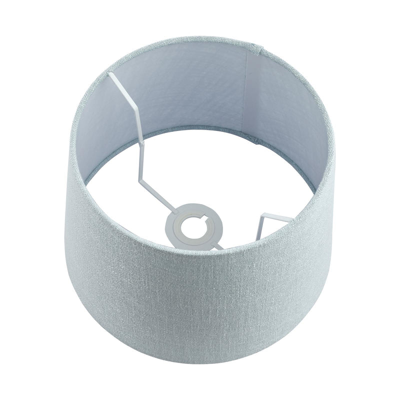 Laura Ashley Bacall Linen Empire Drum Shade Duck Egg Blue 20cm/8 inch • LA3730038-Q
