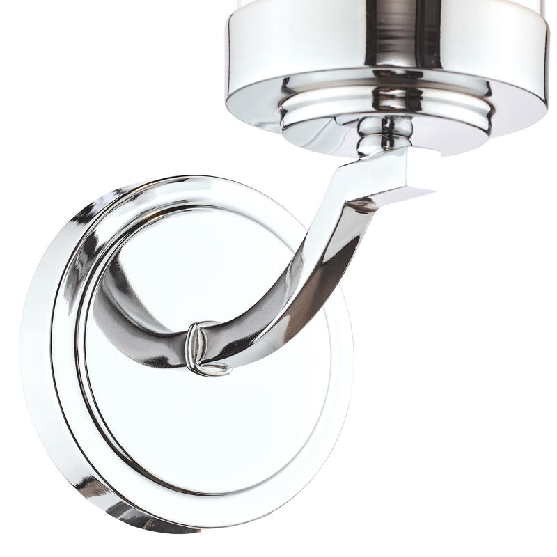 Laura Ashley Joseph Wall Light Polished Chrome Glass • LA3732598-Q