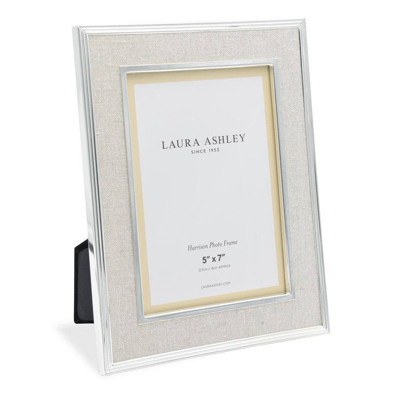 Laura Ashley Harrison Photo Frame Linen 5" x 7" • LA3733734-Q