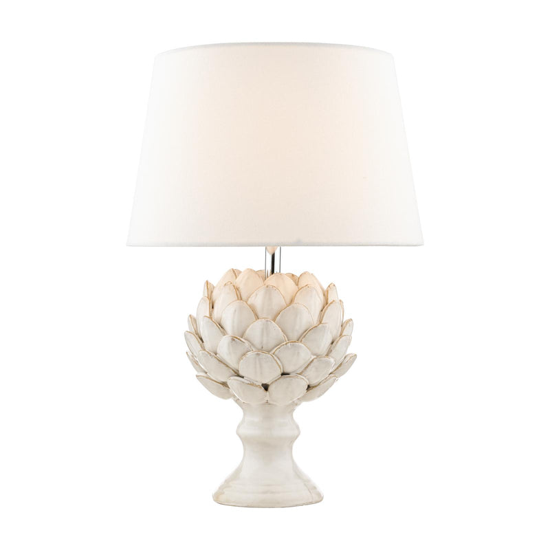 Laura Ashley Artichoke Ceramic Table Lamp With Shade • LA3734605-Q