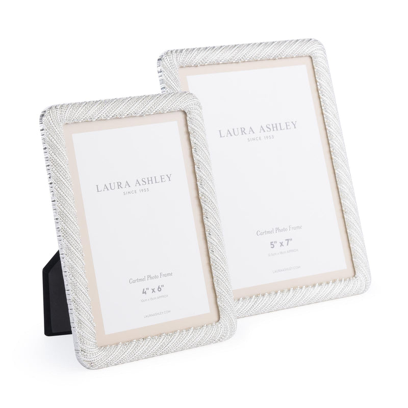 Laura Ashley Cartmel Photo Frame Silver Plated 4" x 6" • LA3756174-Q