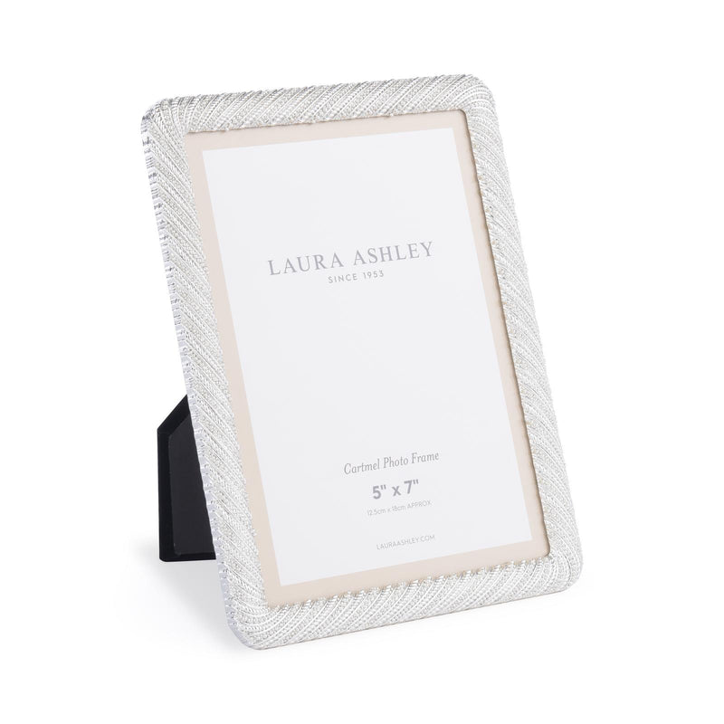 Laura Ashley Cartmel Photo Frame Silver Plated 5" x 7" • LA3756175-Q