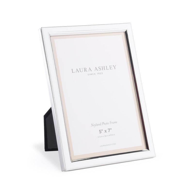 Laura Ashley Neyland Photo Frame Silver Plated 5" x 7" • LA3756186-Q