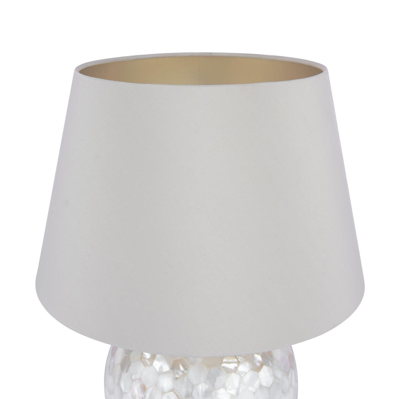Laura Ashley Mathern Table Lamp Cream and Champagne With Shade • LA3756214-Q