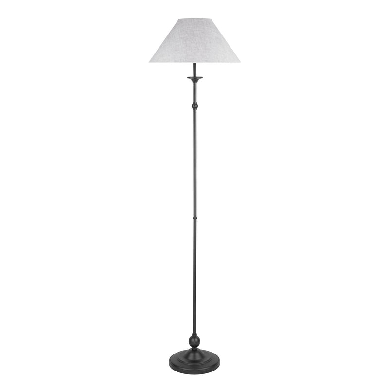 Laura Ashley Ludchurch Floor Lamp Industrial Black With Shade • LA3756241-Q