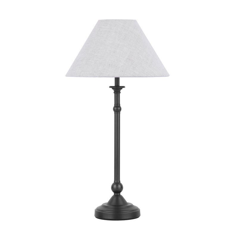 Laura Ashley Ludchurch Table Lamp Industrial Black With Shade • LA3756242-Q