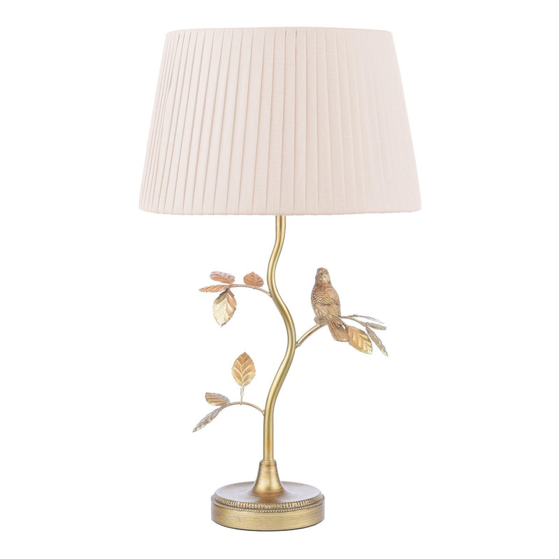 Laura Ashley Egelton Table Lamp Aged Brass With Shade • LA3756316-Q