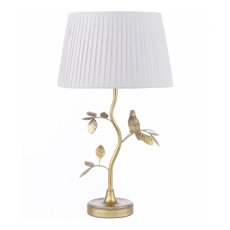 Laura Ashley Egelton Table Lamp Aged Brass With Shade • LA3756316-Q