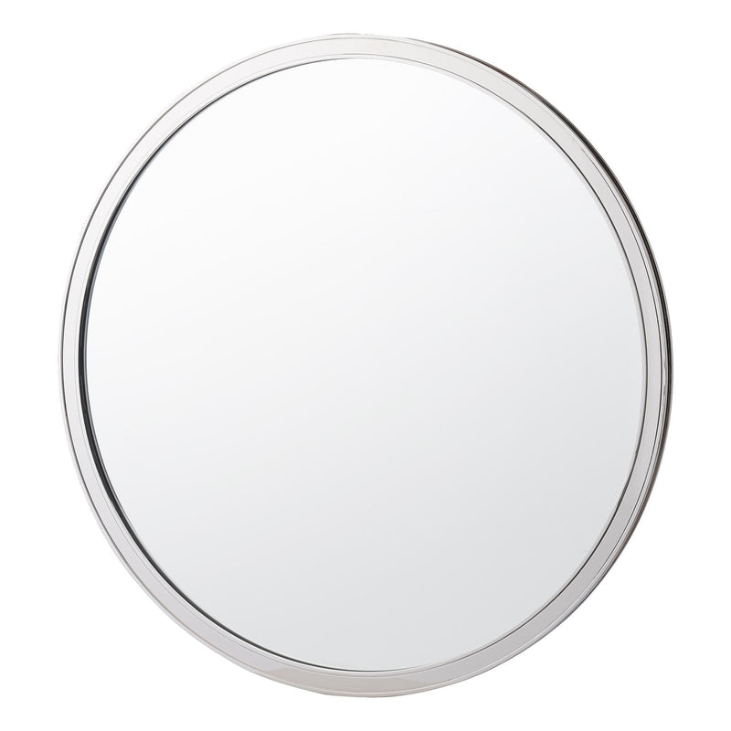 Laura Ashley Harrington Mirror Polished Nickel 60cm • LA3756379-Q