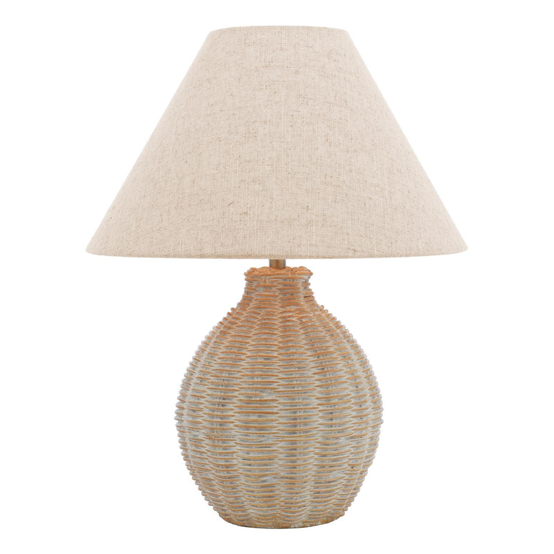 Laura Ashley Small Fernhill Table Lamp Matt Cream With Shade • LA3756396-Q