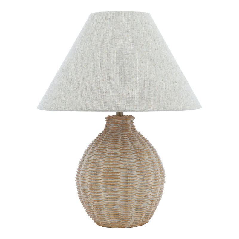 Laura Ashley Small Fernhill Table Lamp Matt Cream With Shade • LA3756396-Q