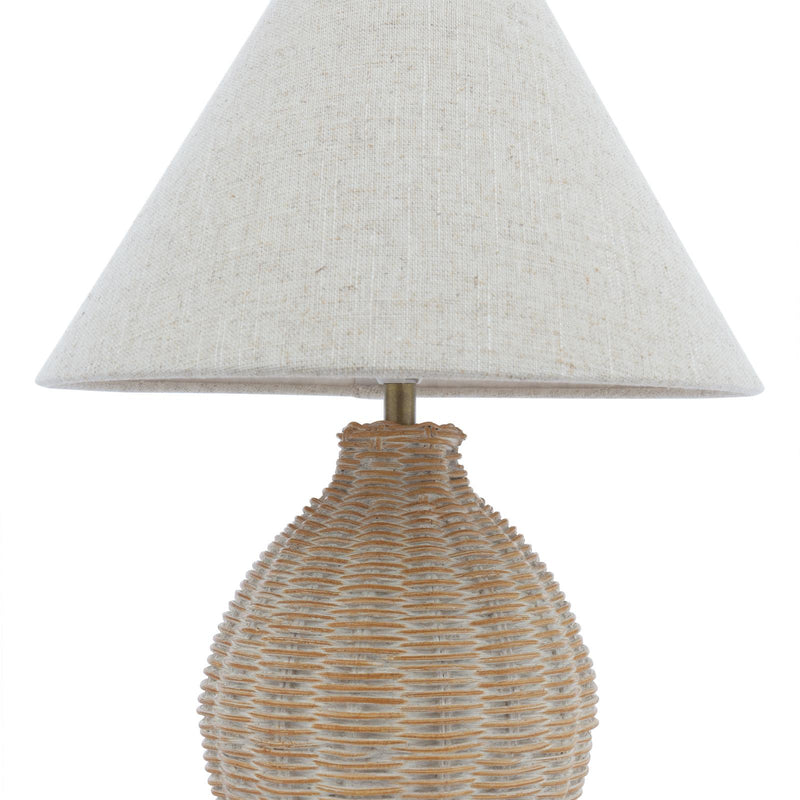 Laura Ashley Small Fernhill Table Lamp Matt Cream With Shade • LA3756396-Q