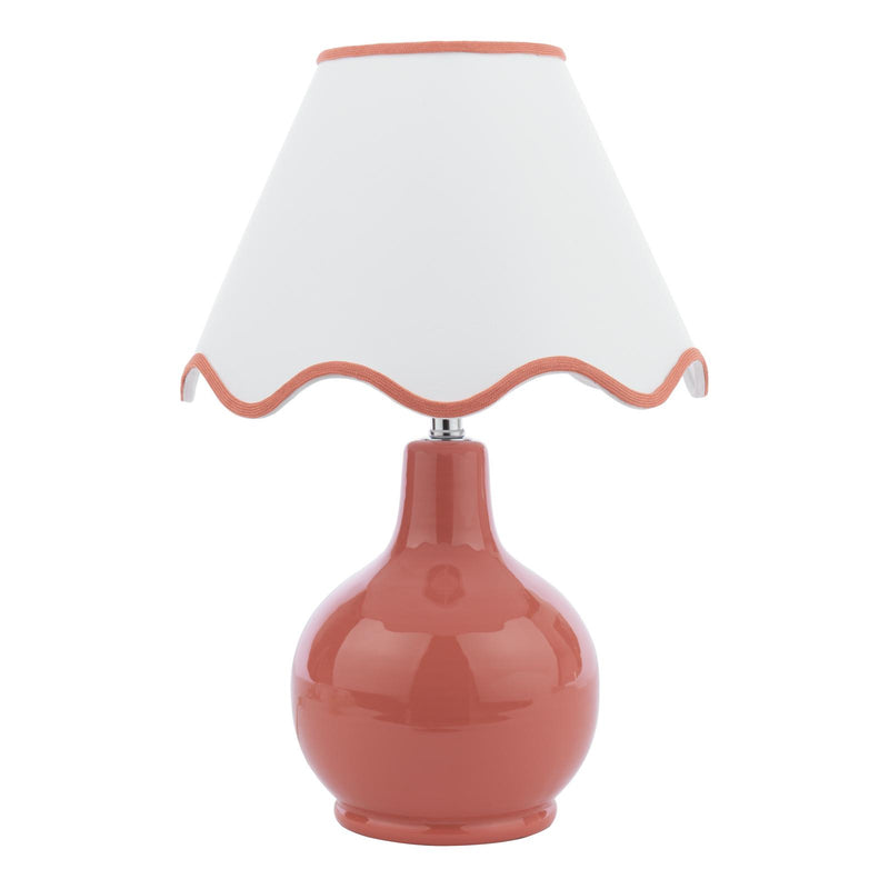 Laura Ashley Bramhope Table Lamp Terracotta Ceramic With Shade • LA3756403-Q