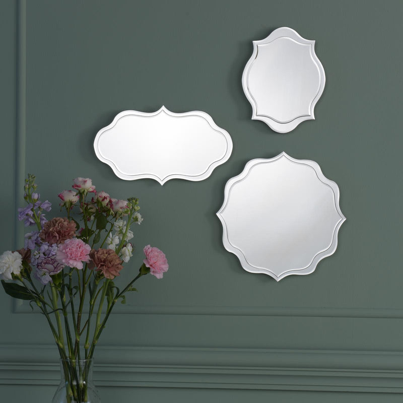 Laura Ashley Rochelle Assorted Mirrors (set of 3) • LA3756418-Q