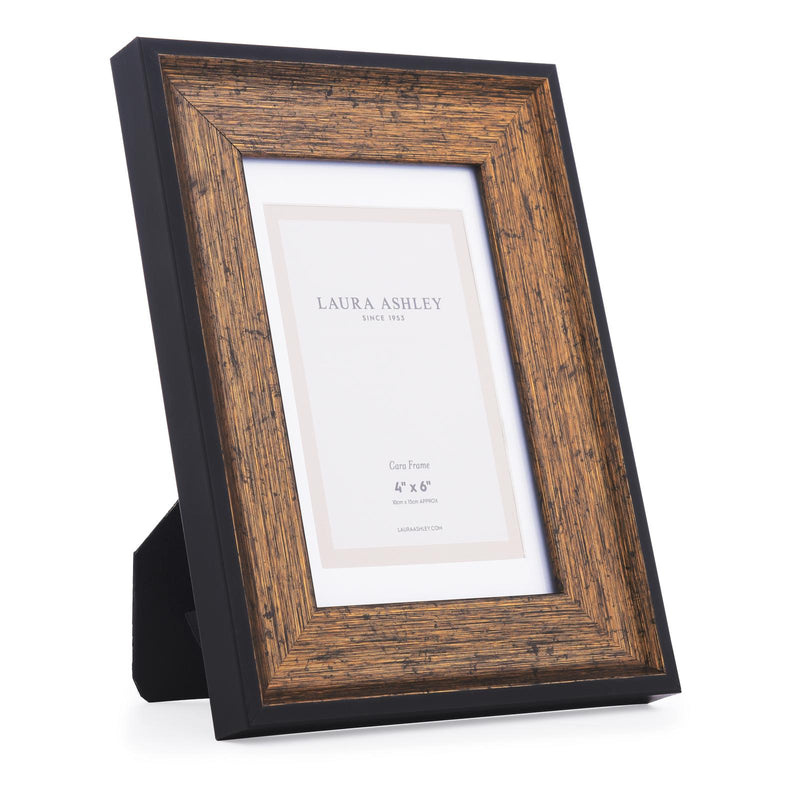 Laura Ashley Cara Photo Frame Mottled Bronze 4" x 6" • LA3756420-Q