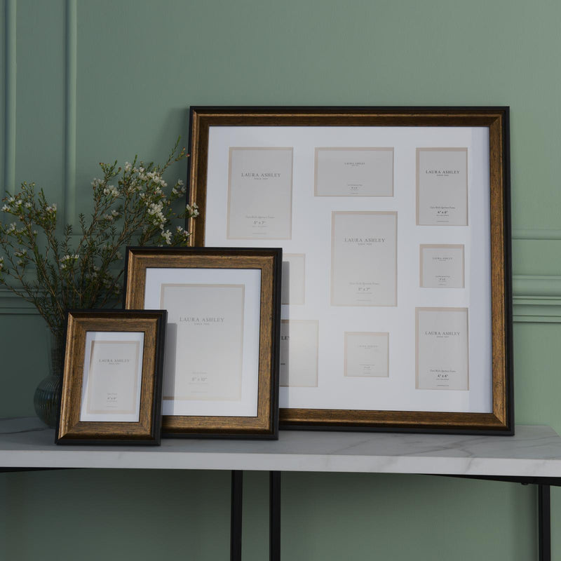 Laura Ashley Cara Photo Frame Mottled Bronze 4" x 6" • LA3756420-Q