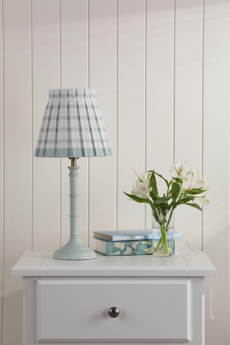 Laura Ashley Farnworth Table Lamp Matt Green With Shade • LA3756427-Q