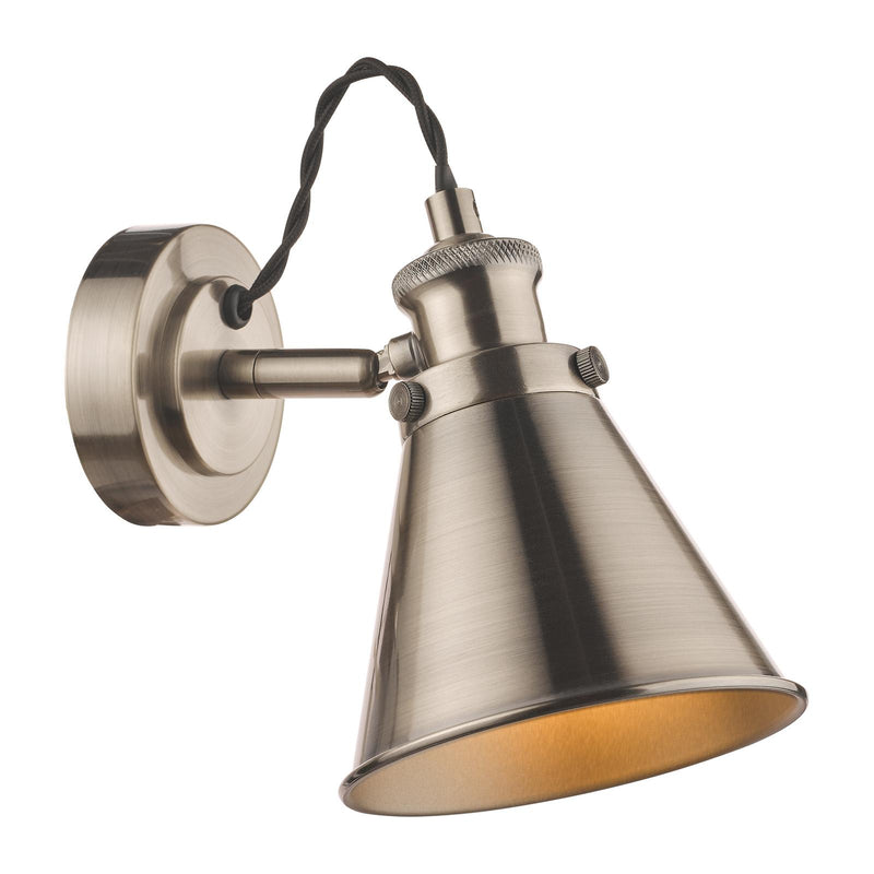 Laura Ashley Rufus Single Spotlight Industrial Nickel • LA3756465-Q