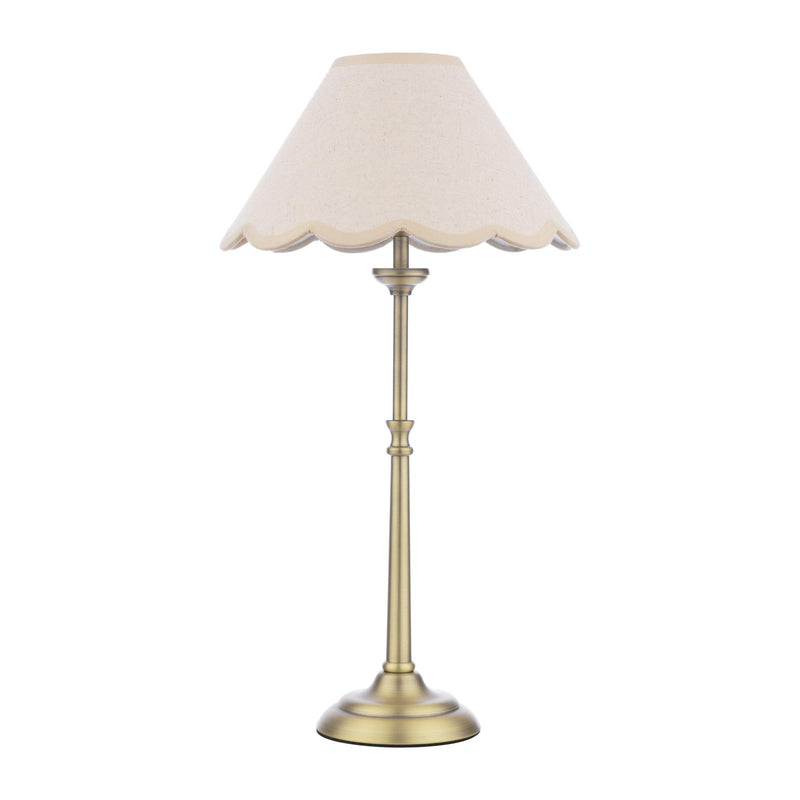 Laura Ashley Cordwell Table Lamp Matt Antique Brass With Shade • LA3756487-Q