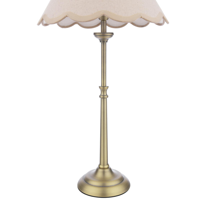 Laura Ashley Cordwell Table Lamp Matt Antique Brass With Shade • LA3756487-Q