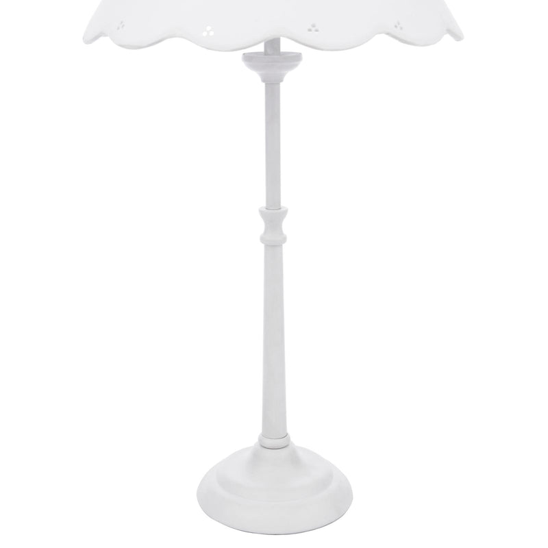 Laura Ashley Cordwell Table Lamp Matt White With Shade • LA3756488-Q