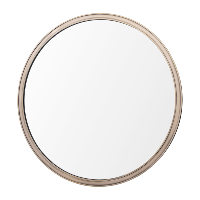 Laura Ashley Harrington Mirror Antique Brass and Mirror 60cm • LA3756498-Q