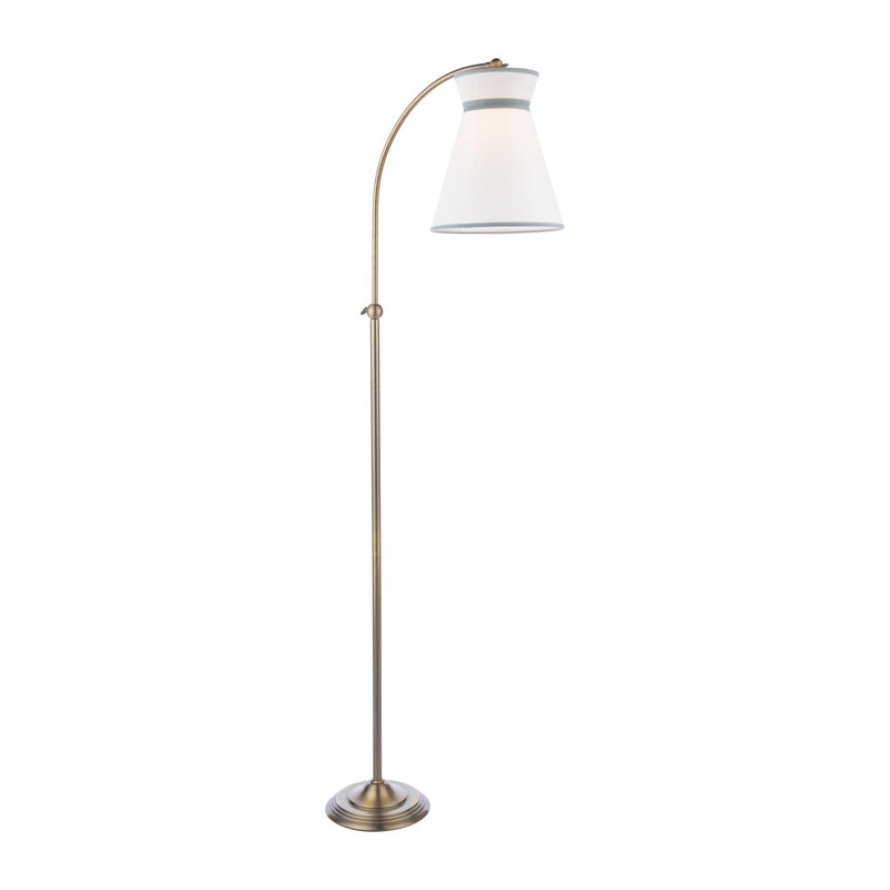 Laura Ashley Dearham Floor Lamp Antique Brass With Shade • LA3756517-Q