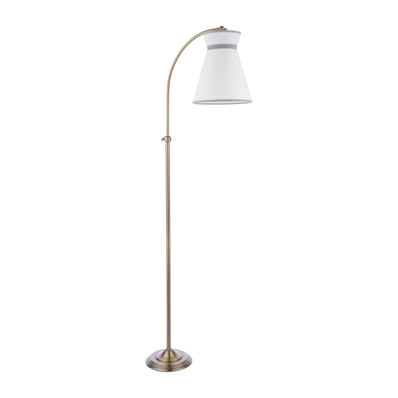 Laura Ashley Dearham Floor Lamp Antique Brass With Shade • LA3756517-Q