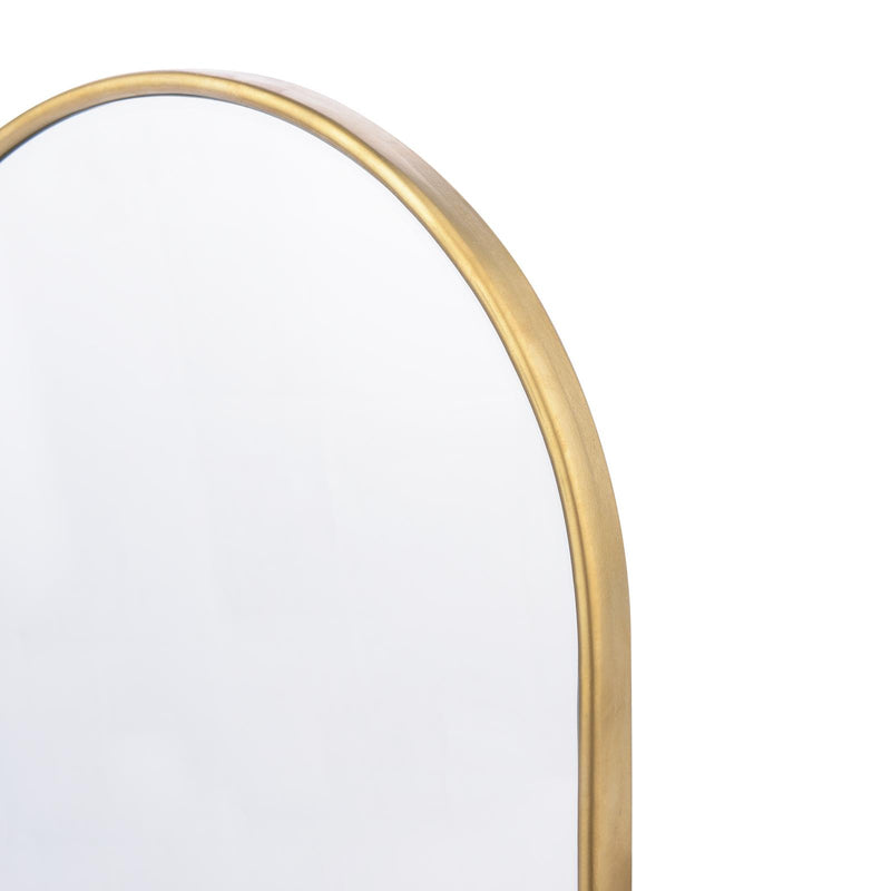 Laura Ashley Roughton Mirror Polished Brass 40 X 29cm • LA3756561-Q