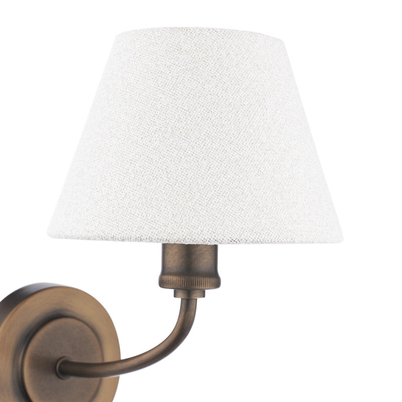 Laura Ashley Denston Wall Light Antique Bronze With Shade • LA3756583-Q