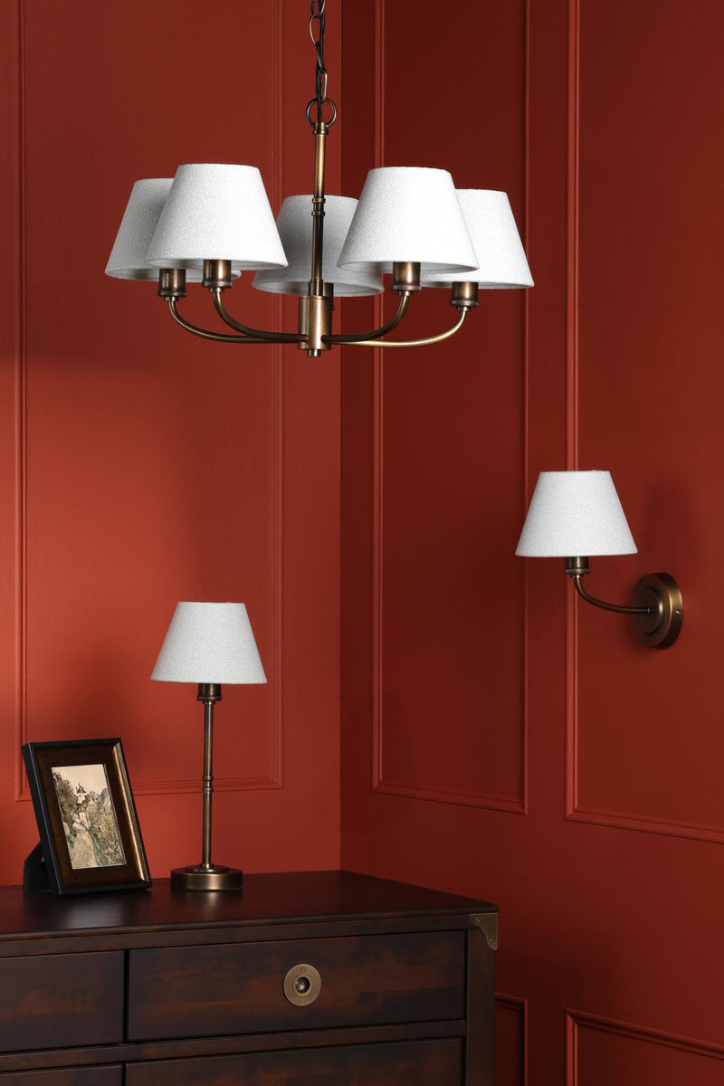 Laura Ashley Denston Wall Light Antique Bronze With Shade • LA3756583-Q