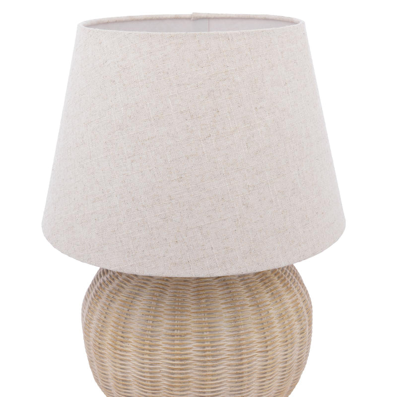 Laura Ashley Fernhill Large Table Lamp Matt Cream With Shade • LA3756613-Q